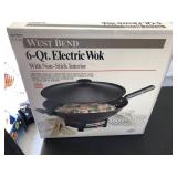 Westbend NIB 6-QT Electric Wok