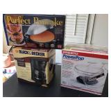 3pcs NIB coffee pot, pancake, Powerpop