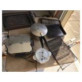 Kitchen griddles, camping roaster ++