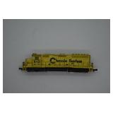 RSO Chessie System B&O RR Locomotive-Gold