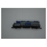 Kato Gray & Blue 2651 CSX Locomotive Train