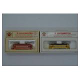 Pair of NIB! Bachmann Trolleys-N Scale-Yellow Bril