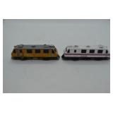 Pair of N Scale Trolleys-1 is Amtrak