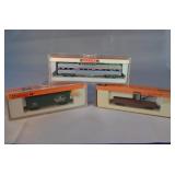 Selection of 3 Arnold N Scale Train Rail Cars