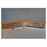 Pair of Arnold Rapido N Scale Passenger Rail Cars