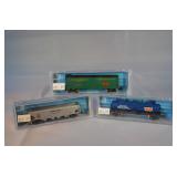 Selection of 3 RivaRossi N Scale Train Rail Cars