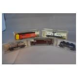 Selection of 5 Model Power N Scale Train Rail Cars