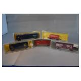 Selection of 5 Atlas N Scale Train Rail Cars