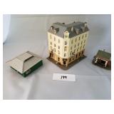 Selection of 3 N Scale Buildings & City Scenes