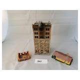 Selection of 3 N Scale Buildings & City Scenes