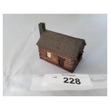 Hand Made Small Scale Log Cabin(1942)