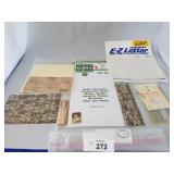 New! Selection of 5 Packages of Model Railroad Dec