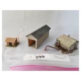 Selection of 3 N Scale Buildings & City Scenes