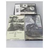 3 Cassette Tapes w/Train Sounds-One is Sealed