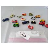 Selection of 15 Small Scale Vehicles-Cars,Trucks,T