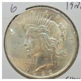 1922 PEACE DOLLAR CHOICE BU