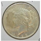 1923 PEACE DOLLAR  AU