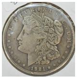 1921 MORGAN DOLLAR  XF
