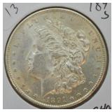 1891 S MORGAN DOLLAR CHOICE BU  KEY