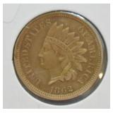1862 INDIAN HEAD CNET  AU KEY DATE
