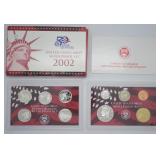 2002 SILVER PROOF SET