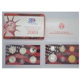 2003 SILVER PROOF SET
