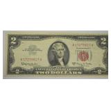 1953 TWO DOLLAR RED SEAL