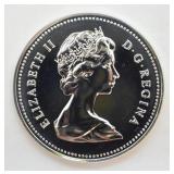 1979 CANADA SILVER DOLLAR  GEM