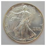 1993 SILVER EAGLE  GEM