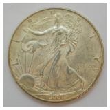 2001 SILVER EAGLE   GEM