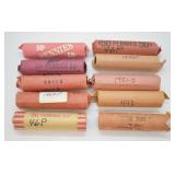 10 ROLLS OF WHEAT CENTS