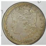 1890 O MORGAN DOLLAR  XF