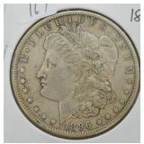 1896 O MORGAN DOLLAR  VF