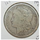 1901 O MORGAN DOLLAR  F