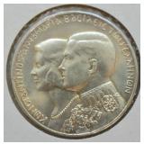 GREECE SILVER 30 DRACHMA   GEM