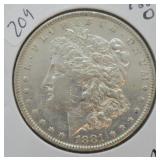 1881 O MORGAN DOLLAR  AU