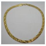 STERLING GOLD WASH NECKLACE