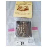 New! Vintage Handmade Genuine Fox & Geese Game-Boo