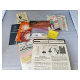 Selection of Vintage Booklets,Manuals,Gospel Tract