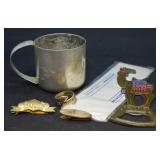 Vintage Baby Cup & Souvenir Pieces