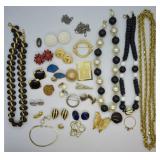 Large Lot of Vintage Costume Jewelry