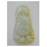 Carved Jade Pendant