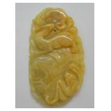 Carved Jade Pendant