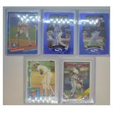 5 pcs. Sports Trading Cards