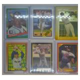 6 pcs. Sports Trading Cards