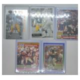 5 pcs. Sports Trading Cards