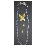 3 pcs. Butterfly Jewelry