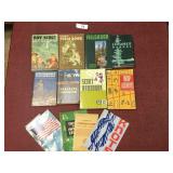Vintage Boy scout field books & more