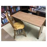 Small table & Oak Chair