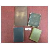 Selection of 4 Early Religious books